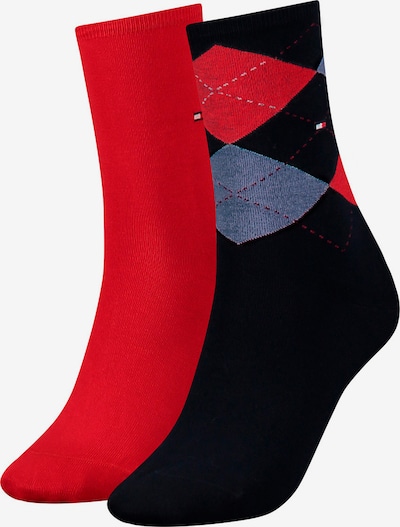 Calzino Tommy Hilfiger Underwear di colore rosso, Visualizzazione prodotti