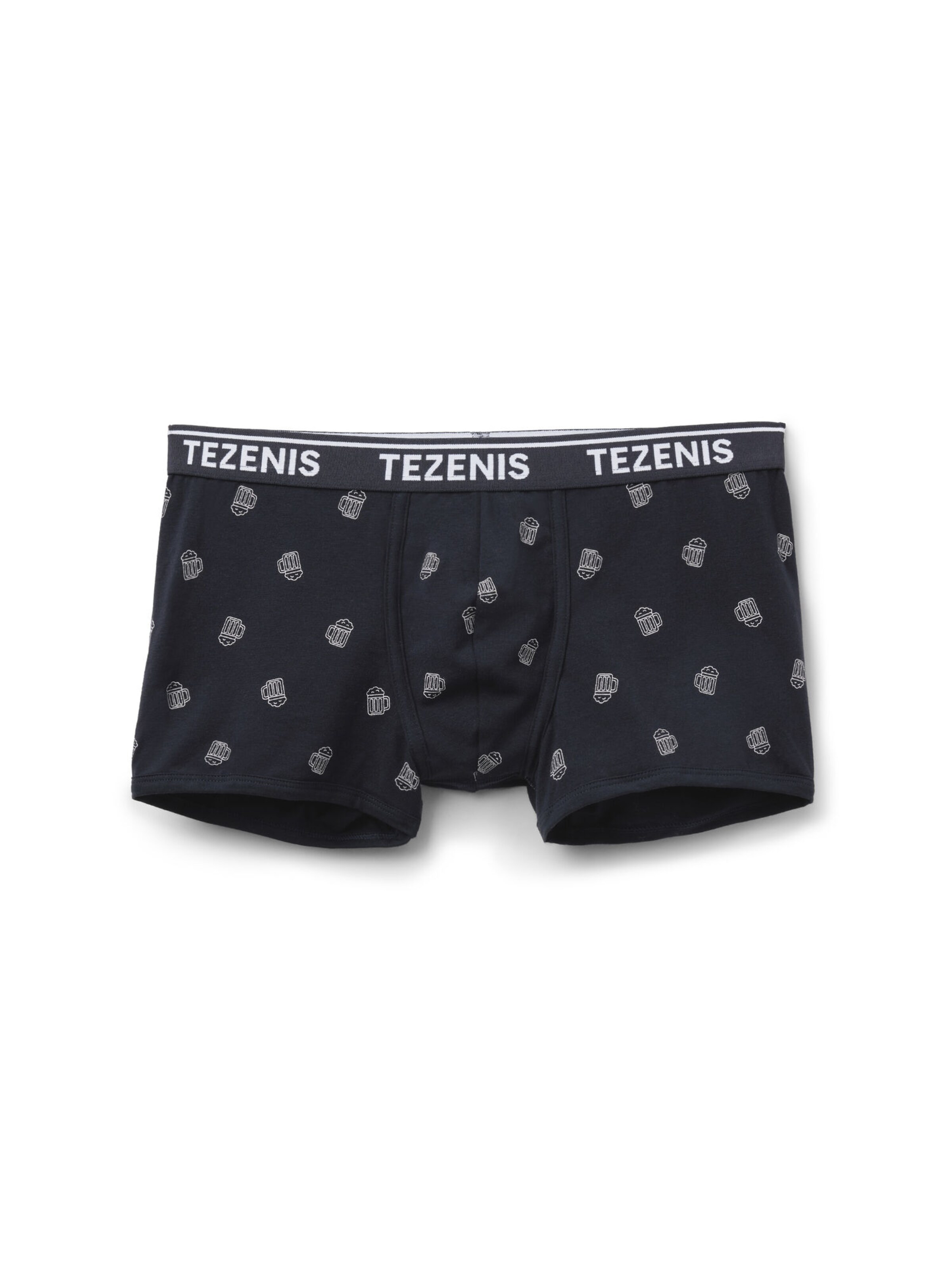 Tezenis Boxer shorts in Black: front