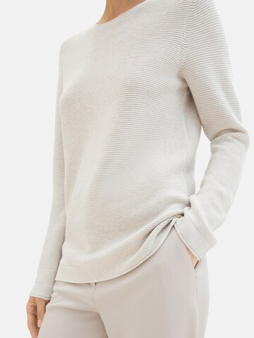 TOM TAILOR Trui in Beige