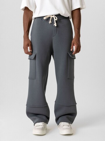 Wide leg Pantaloni cargo 'Ruan' di Dandalo in grigio: frontale