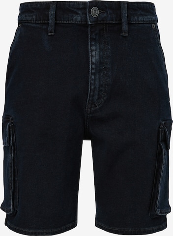 QS Loose fit Pants in Blue: front