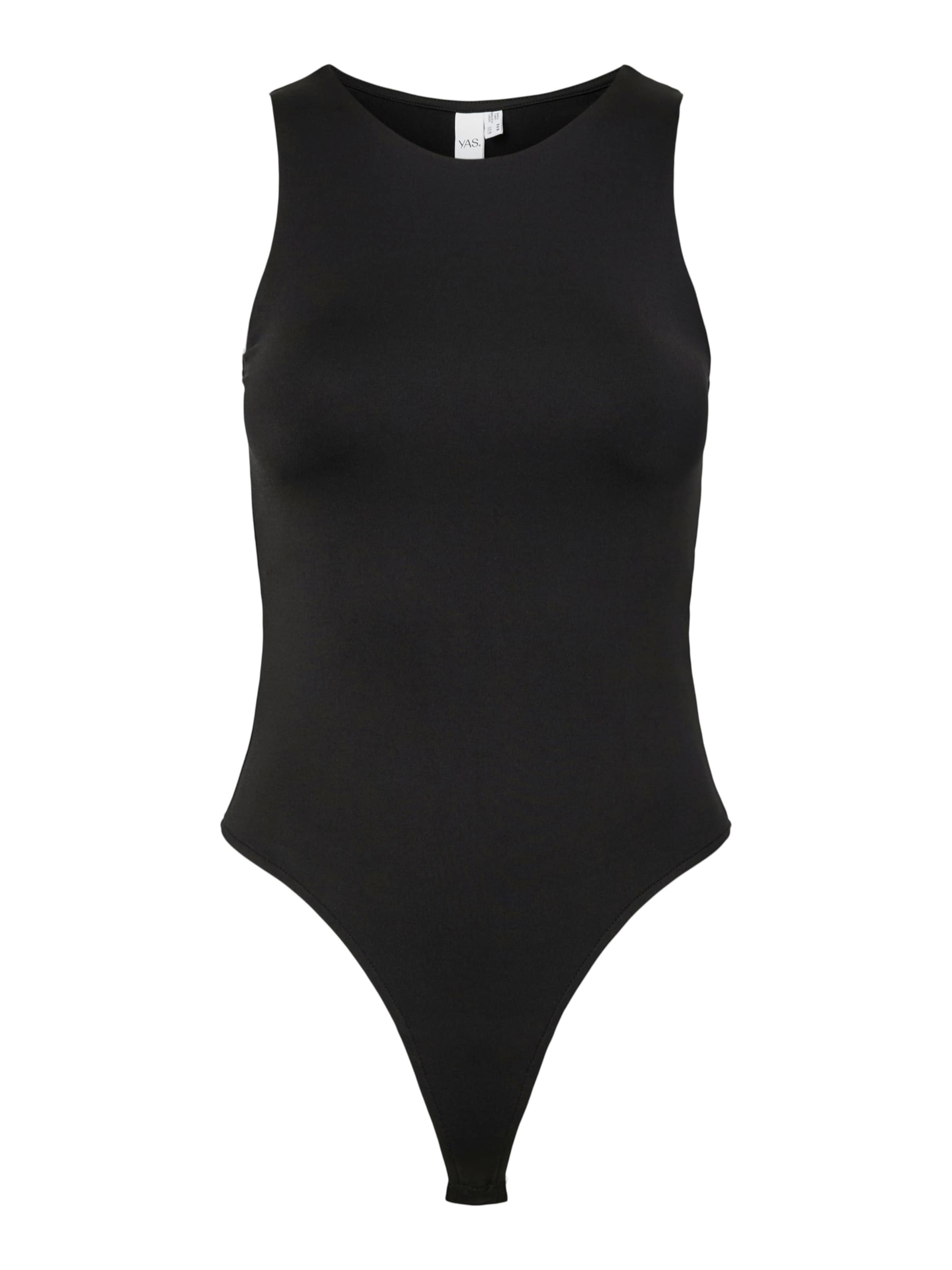 YAS Shirt Bodysuit &#x27;YASRUBY&#x27; in Black: front