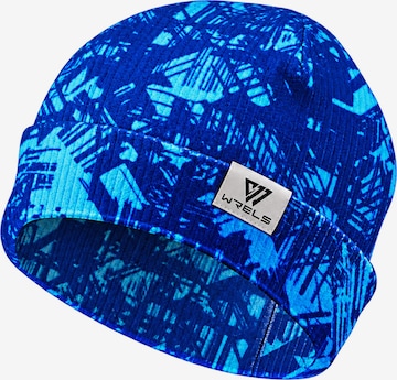 Rune Beanie in Blue: front