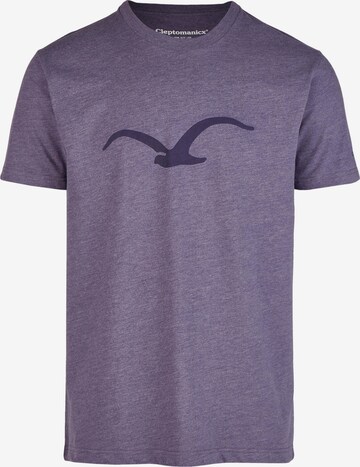 Cleptomanicx Shirt 'Mowe' in Purple: front