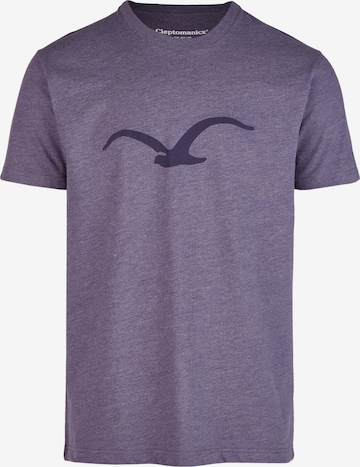 Cleptomanicx Shirt 'Mowe' in Purple: front