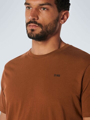 T-Shirt No Excess en marron