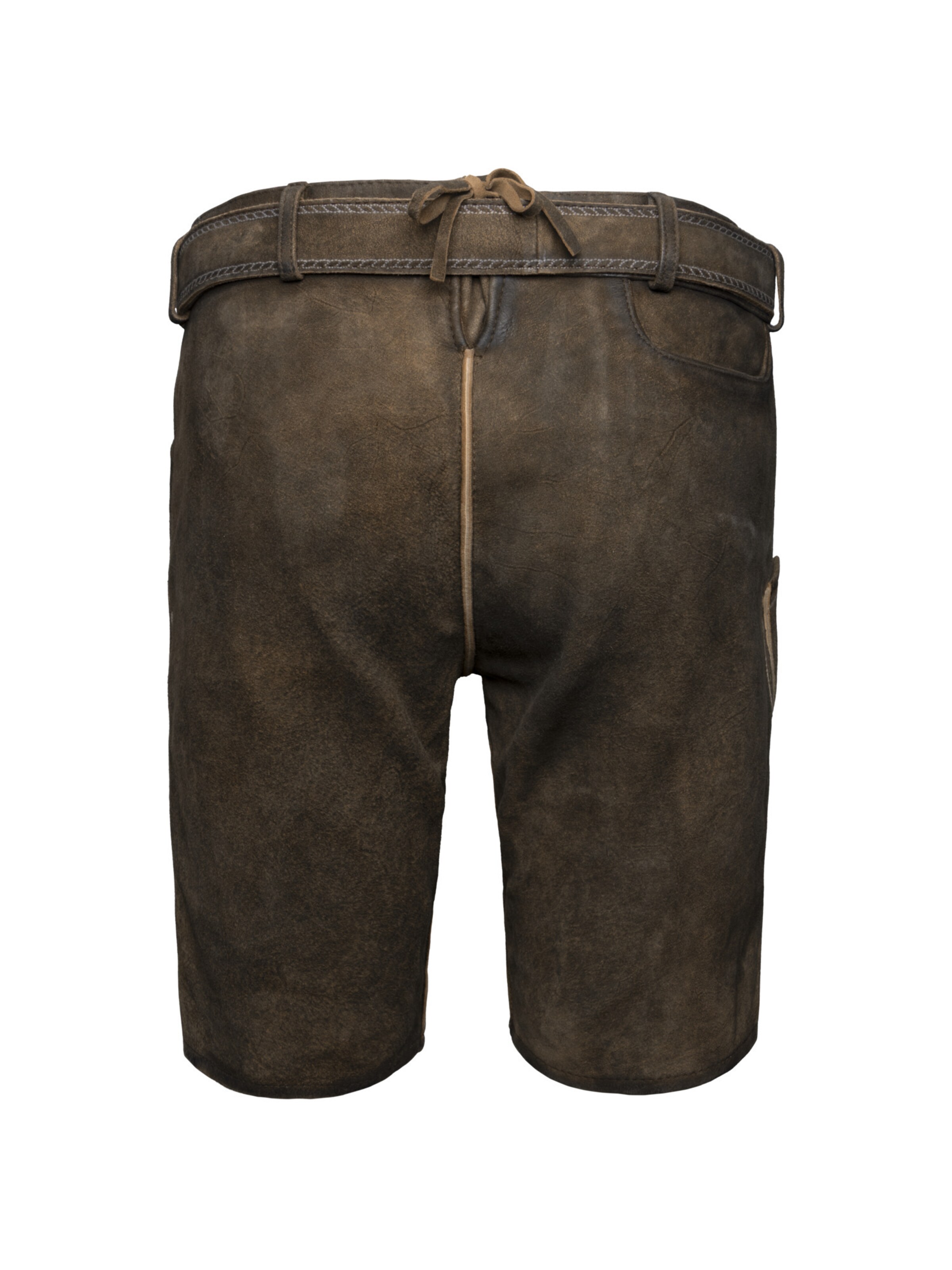 Krüger Buam Regular Traditional pants 'Milo' in Brown