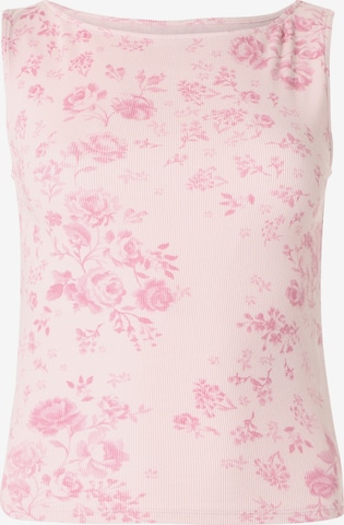 HOLLISTER Τοπ σε ροζ: μπροστά