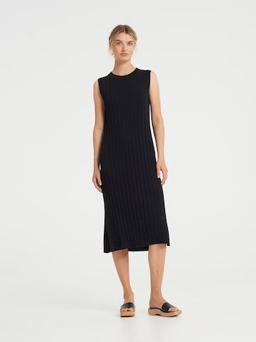 OPUS Knit dress 'Wasisi' in Black: front