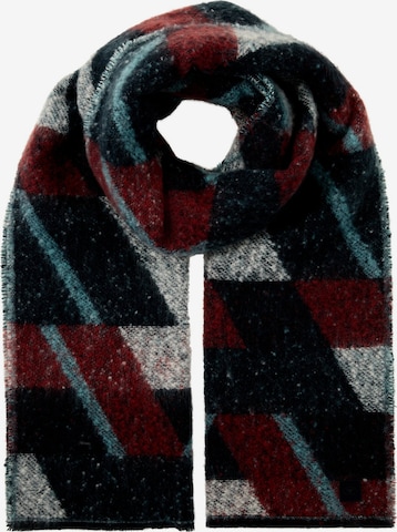 TOM TAILOR Sjaal in Blauw: voorkant