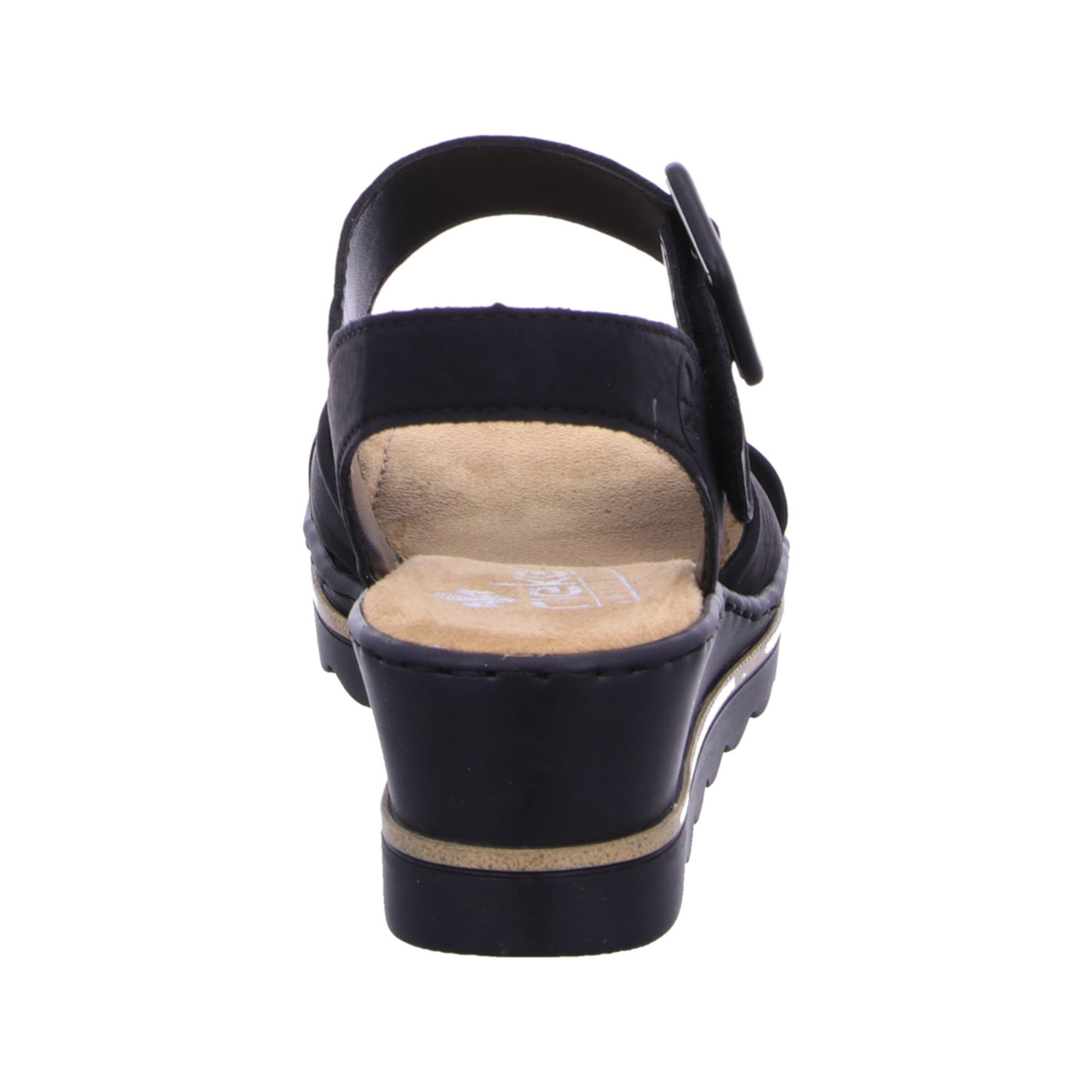 Rieker Sandaler med rem i sort