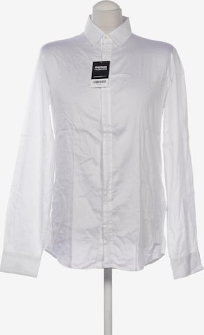 Just Cavalli Button Up Shirt in S in White: front