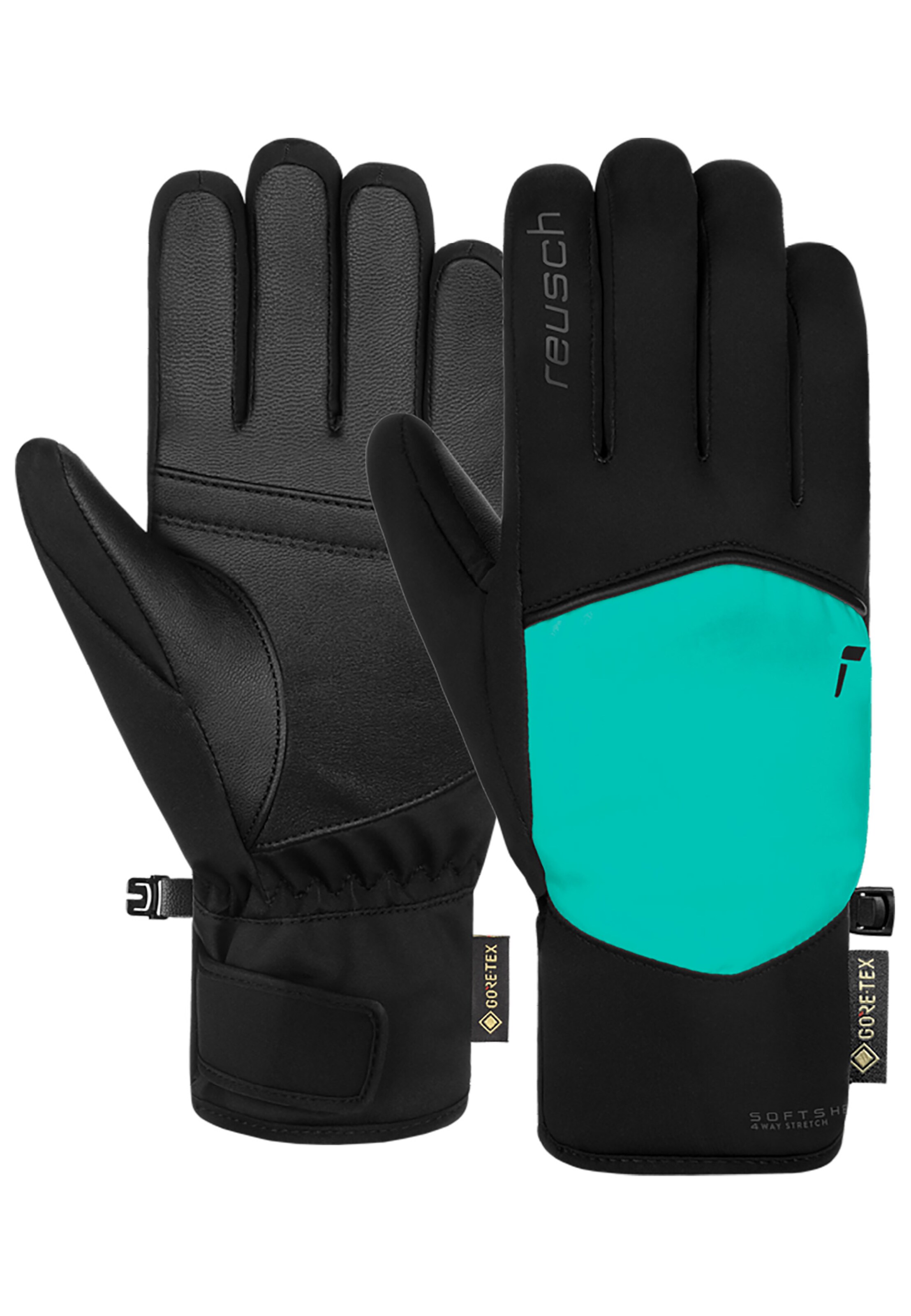 REUSCH Sporthandschoenen 'Amira' in Zwart: voorkant