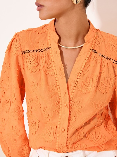 Lipsy Blouse in XS in Orange, Item view