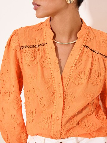 Lipsy Bluse in Orange