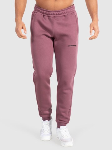 Effilé Pantalon 'Lenny' Smilodox en violet : devant