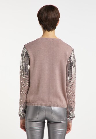 Cardigan myMo at night en rose