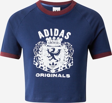 ADIDAS ORIGINALSMajica - plava boja: prednji dio