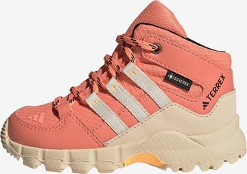 Boots ADIDAS TERREX en orange : devant