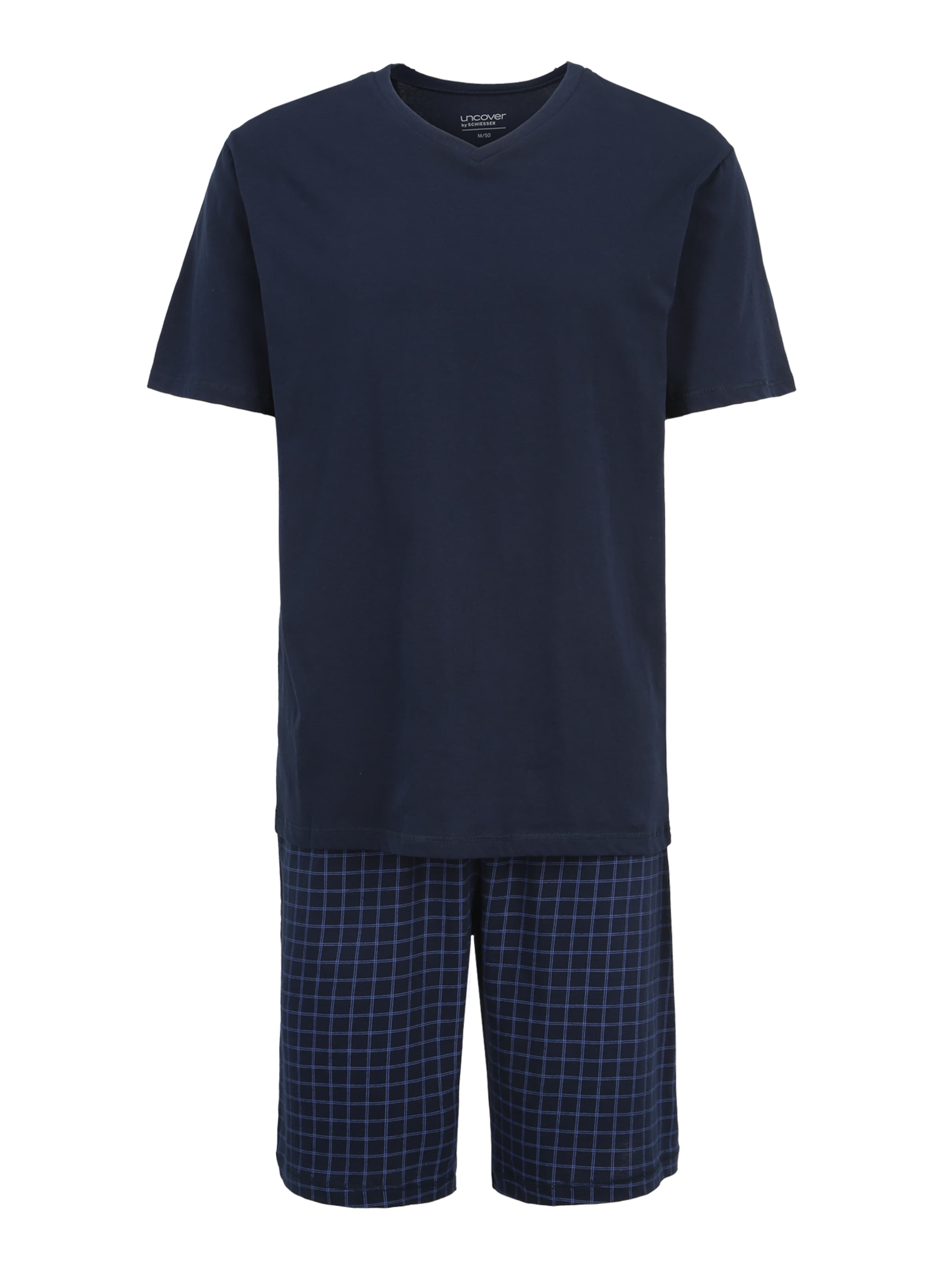 uncover by SCHIESSER Shorty in Blau: Vorderseite