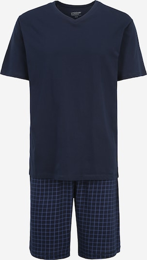 uncover by SCHIESSER Short Pajamas in Blue / Night blue, Item view