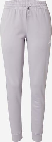 pelēks ADIDAS PERFORMANCE Pakapēniski sašaurināts piegriezums Sporta bikses 'Game And Go': no priekšpuses