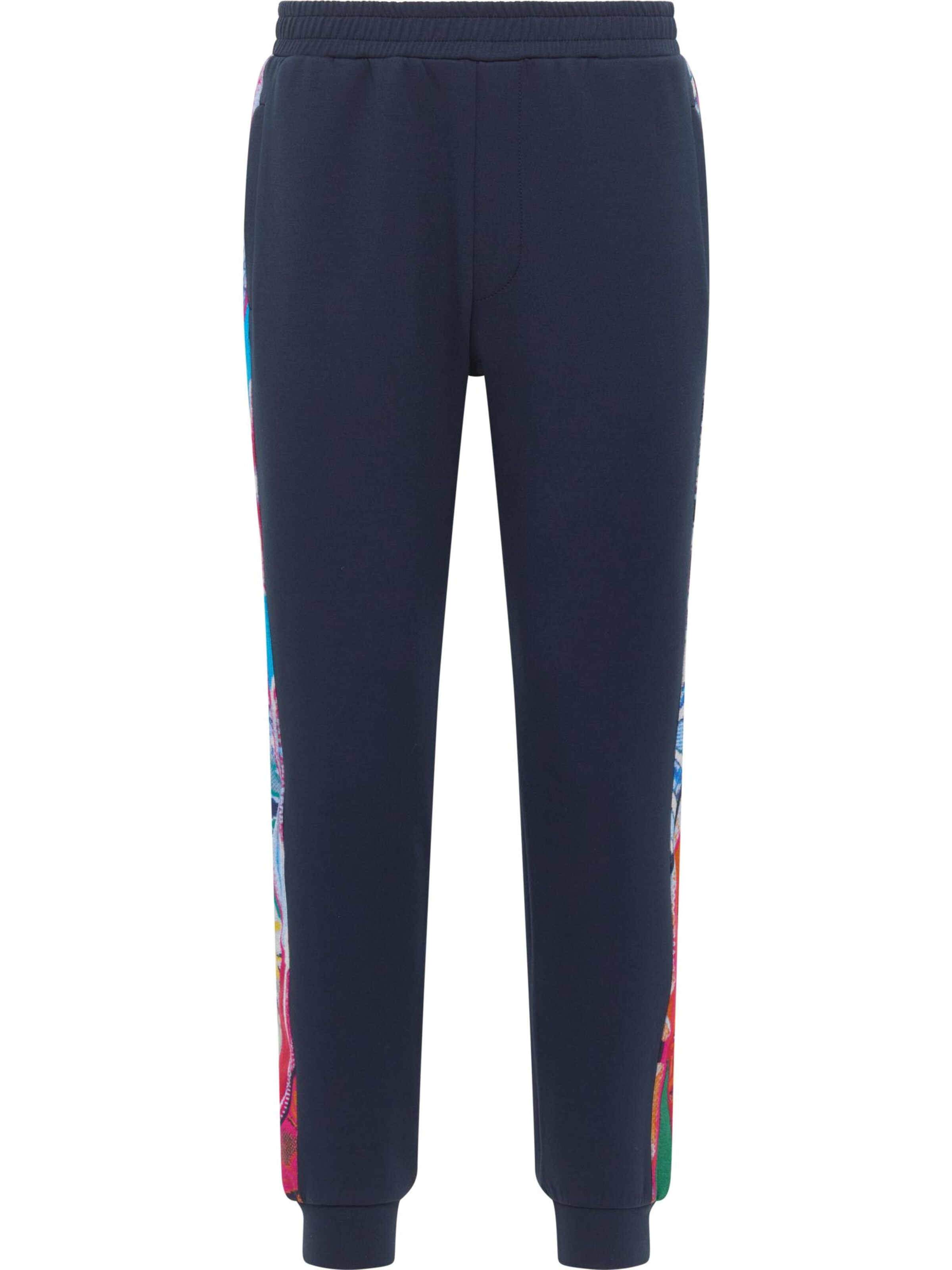 Carlo Colucci Tapered Hose 'Di Sandro' in Blau: Vorderseite