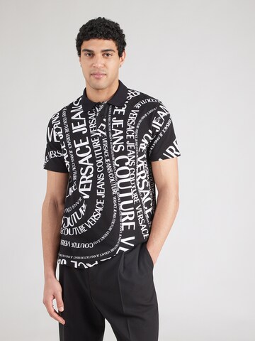 T-Shirt Versace Jeans Couture en noir : devant