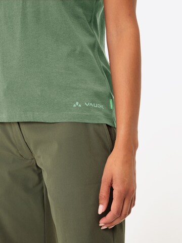 VAUDE Performance shirt 'W Cyclist T V' in Green