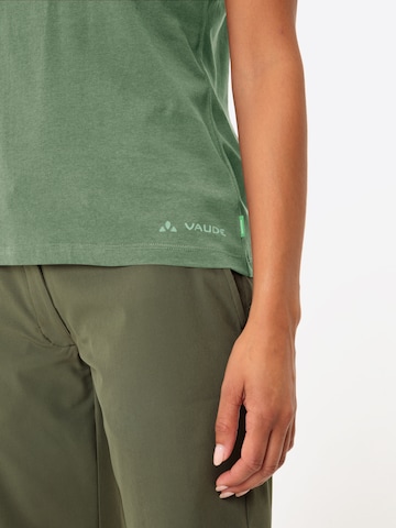VAUDE Functioneel shirt 'W Cyclist T V' in Groen