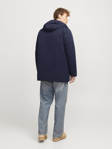 JACK & JONES Vinterparka 'JWHGrand' i blå