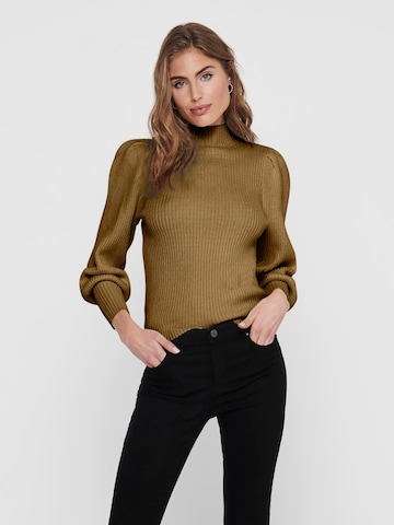 ONLY Pullover 'Katia' in Braun: predná strana