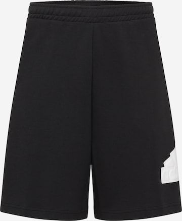 ADIDAS SPORTSWEAR Regular Workout Pants 'Future Icons Badge Of Sport' in Black: front
