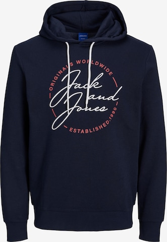 JACK & JONES Sweatshirt 'JERRYS' in Blue: front