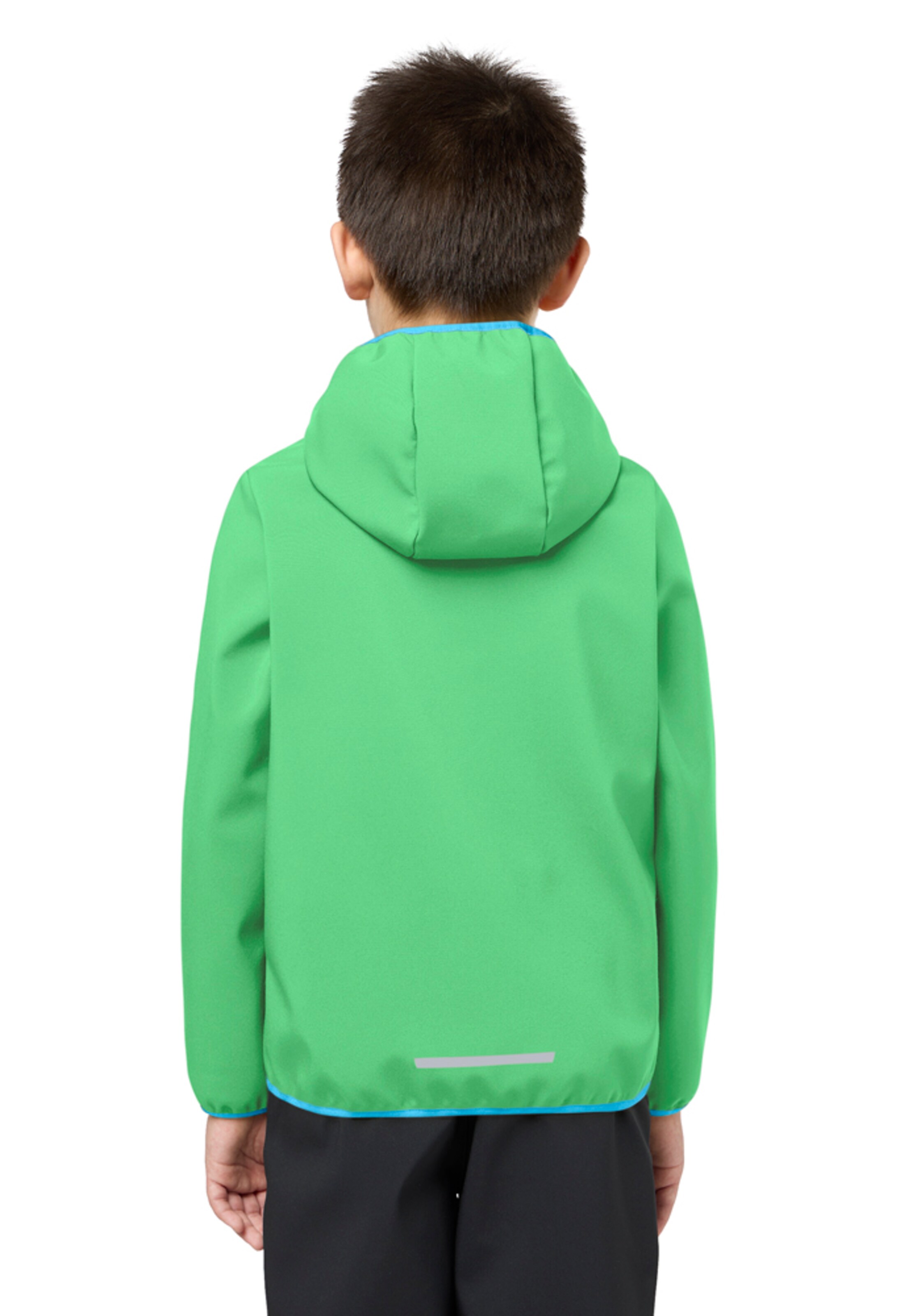 JACK WOLFSKIN Outdoorjacke 'Fourwinds' in Grün