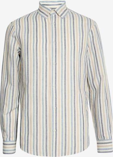 Marks & Spencer Button Up Shirt in Beige / Blue / White, Item view