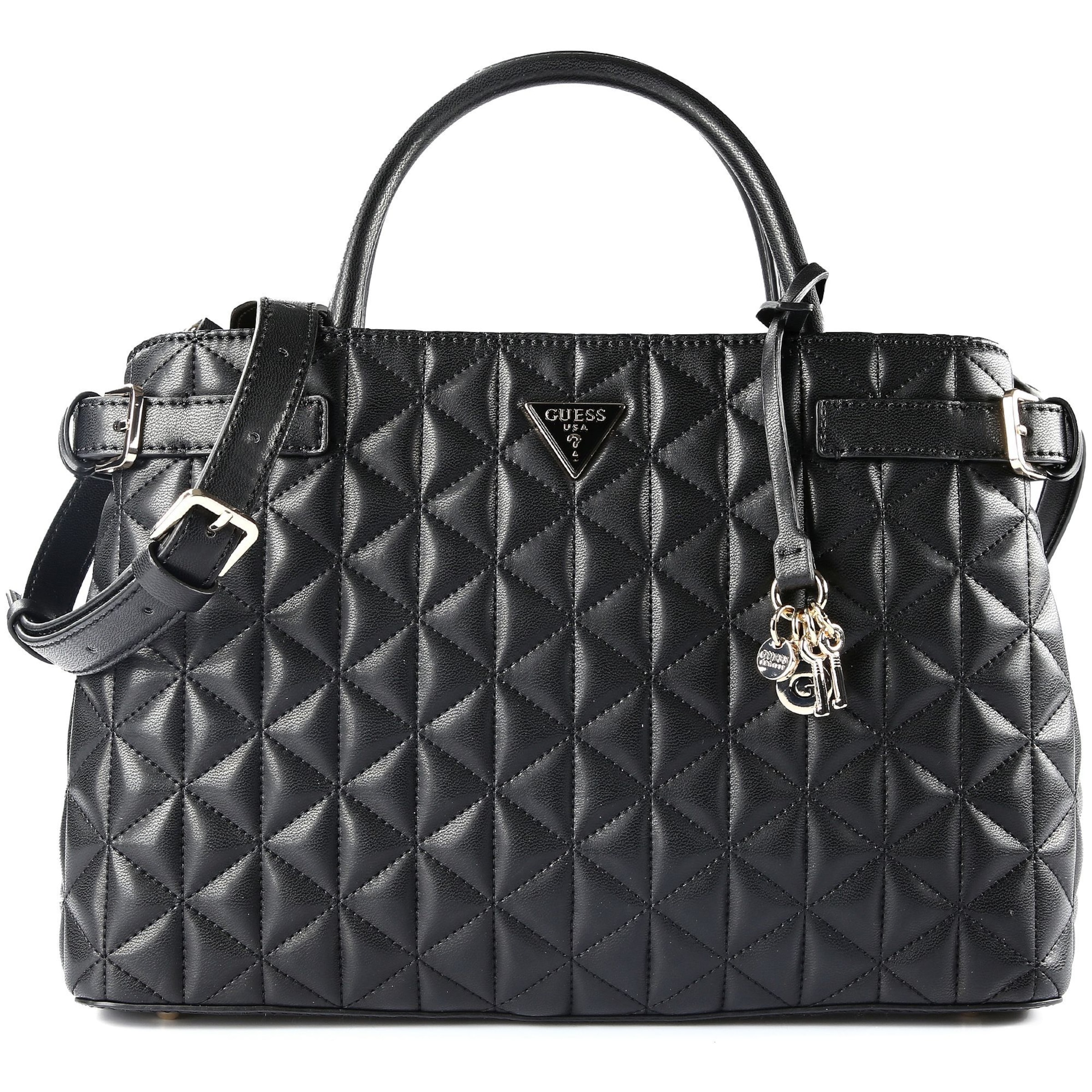 Poșete 'Paisleigh' de la GUESS pe negru: față