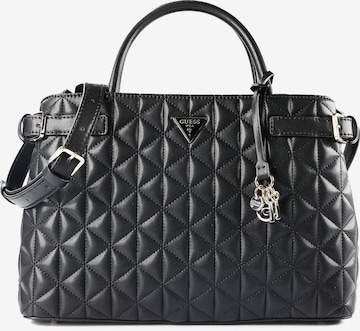 GUESS - Malas de tiracolo 'Paisleigh' em preto: frente