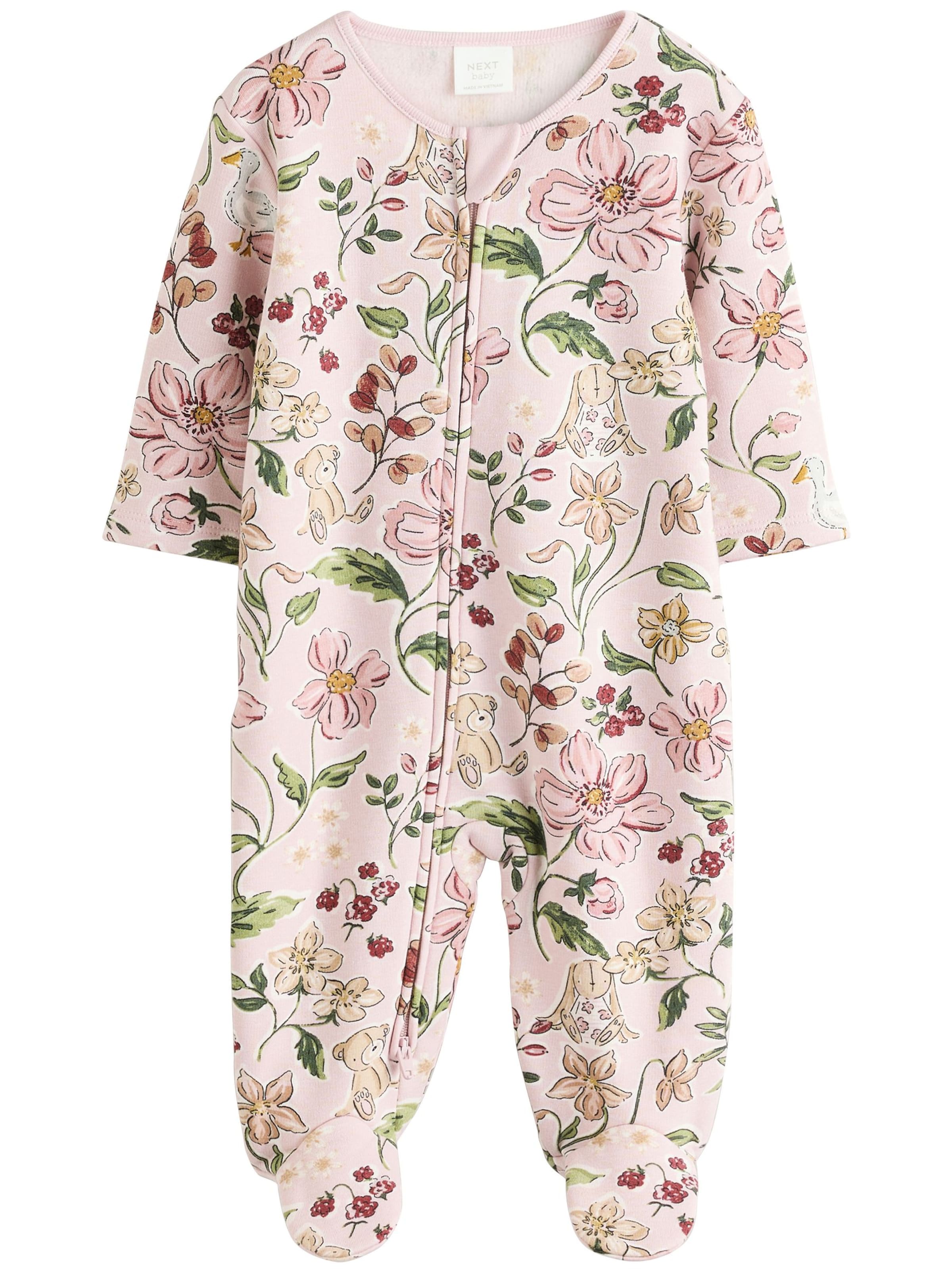 Next Комплект пижама в розово: отпред