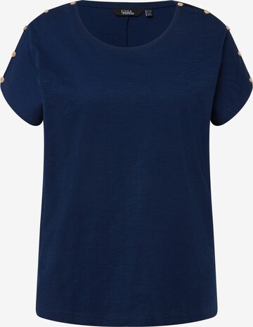 Ulla Popken Shirt in Blauw: voorkant