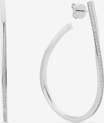 JETTE Ohrringe in Silber: Vorderseite