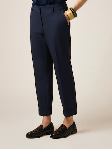Regular Pantalon oltre en bleu