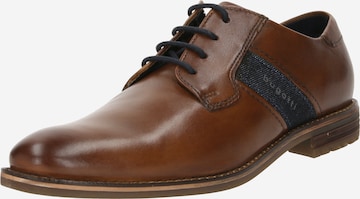 bugatti Fűzős cipő 'Zanerio' - barna: elől
