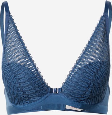 TRIUMPH Bra 'Aura' in Blue: front