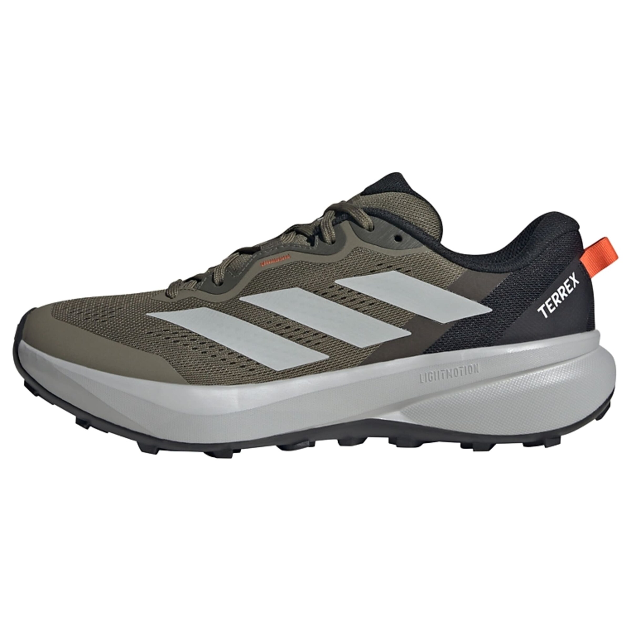 Chaussure de course 'Tracefinder Plus' ADIDAS TERREX en vert : devant