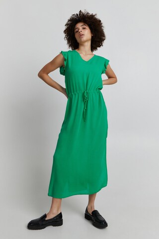 ICHI Dress 'IHMARRAKECH' in Green: front