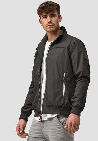 INDICODE JEANS Between-season jacket 'Ivano' in Grey