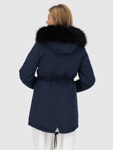 Alife and Kickin Winter Parka 'KierseyAK' in Blue