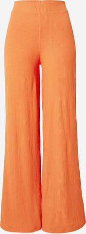 Nasty Gal Wide leg Trousers in Orange: front