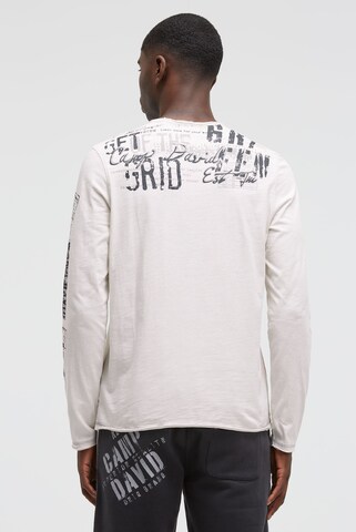 CAMP DAVID Shirt in Grey